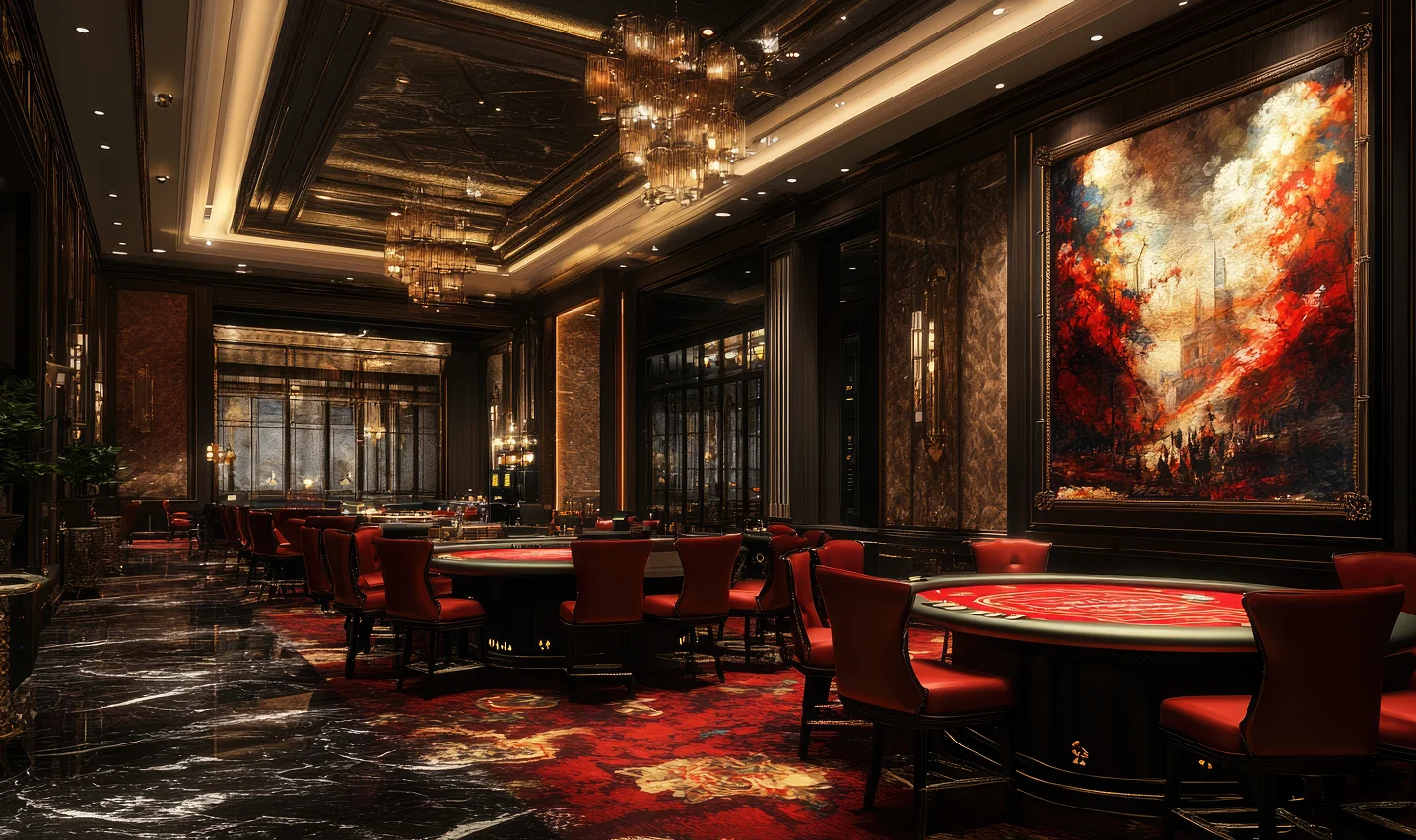 Golden Flame cocktail with orange slices